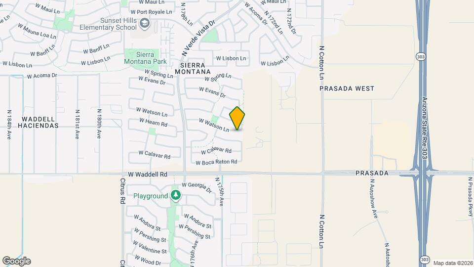 17429 W Watson Ln Map and Location Details