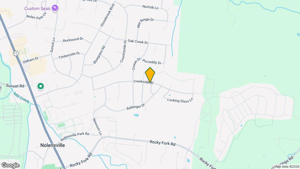 1401 Peppermint Ln Map and Location Details