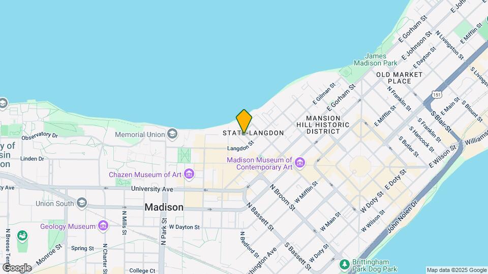 228 Langdon St Mapa y Detalles de la Ubicación