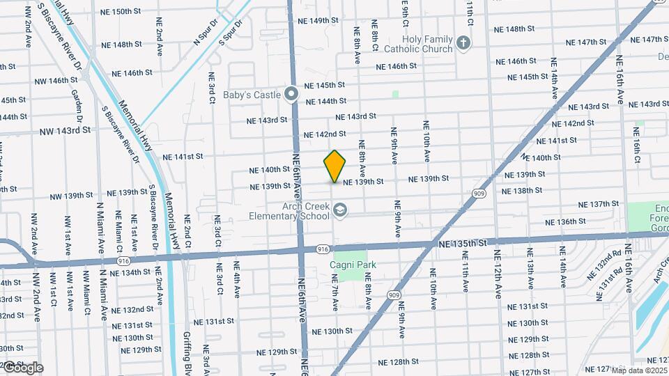 700 NE 139th St Map and Location Details