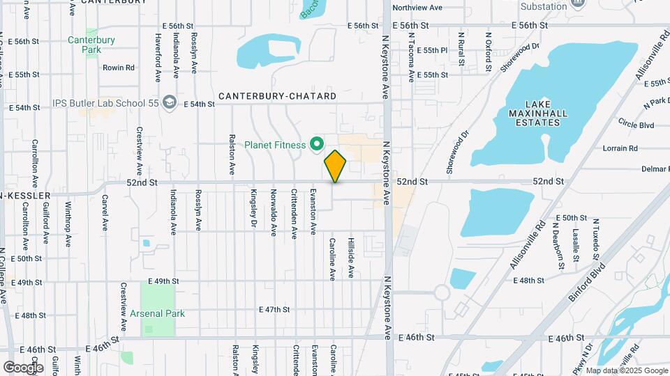 5173 Caroline Avenue Map and Location Details