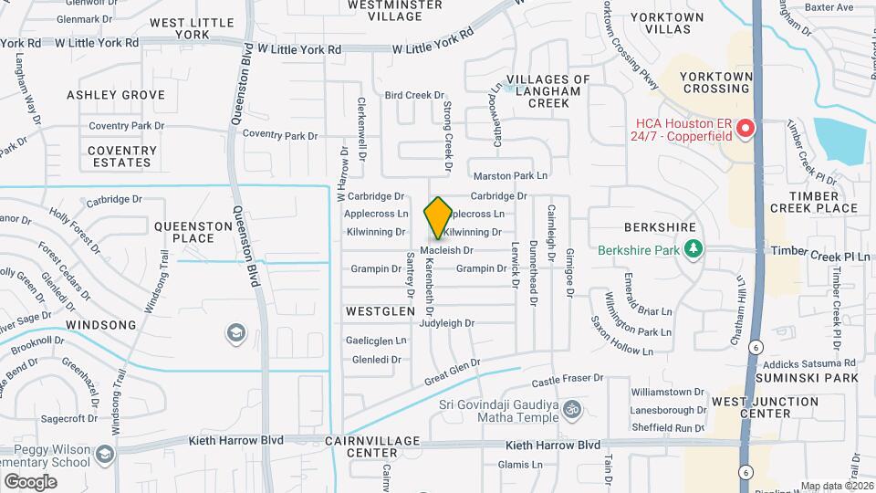 16934 Macleish Dr Map and Location Details