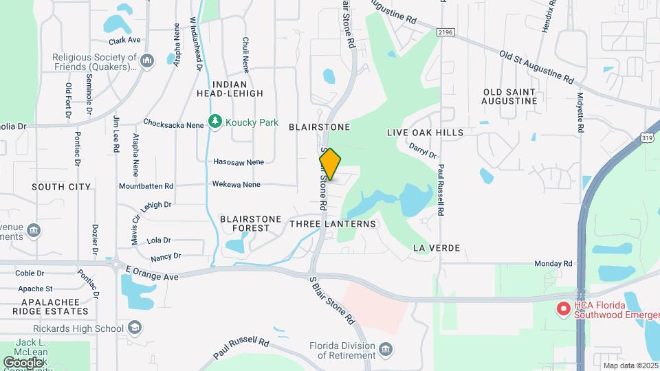 1639 Willow Bend Way Map and Location Details