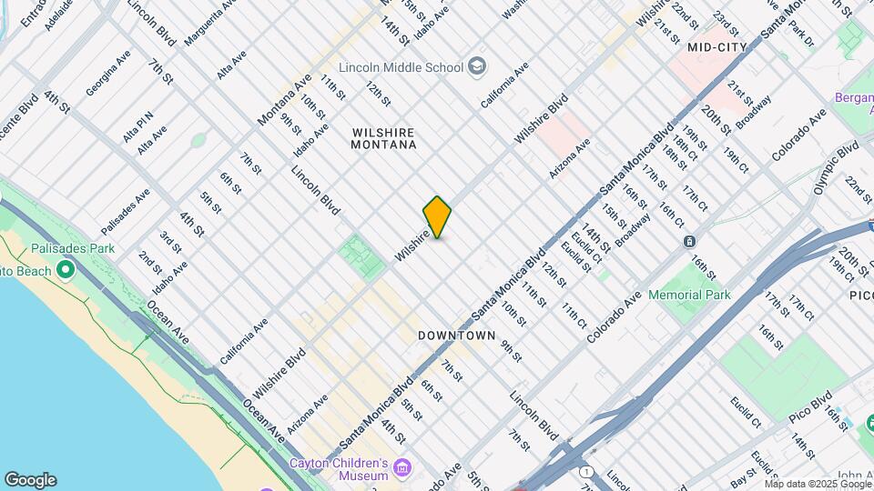 1228 10th Street Mapa y Detalles de la Ubicación