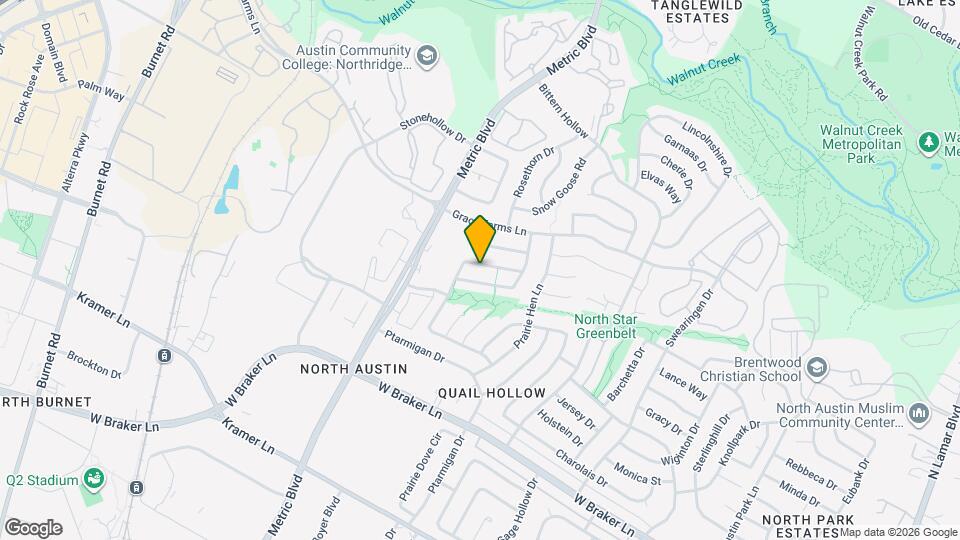 1825 Rainy Meadows Dr Map and Location Details