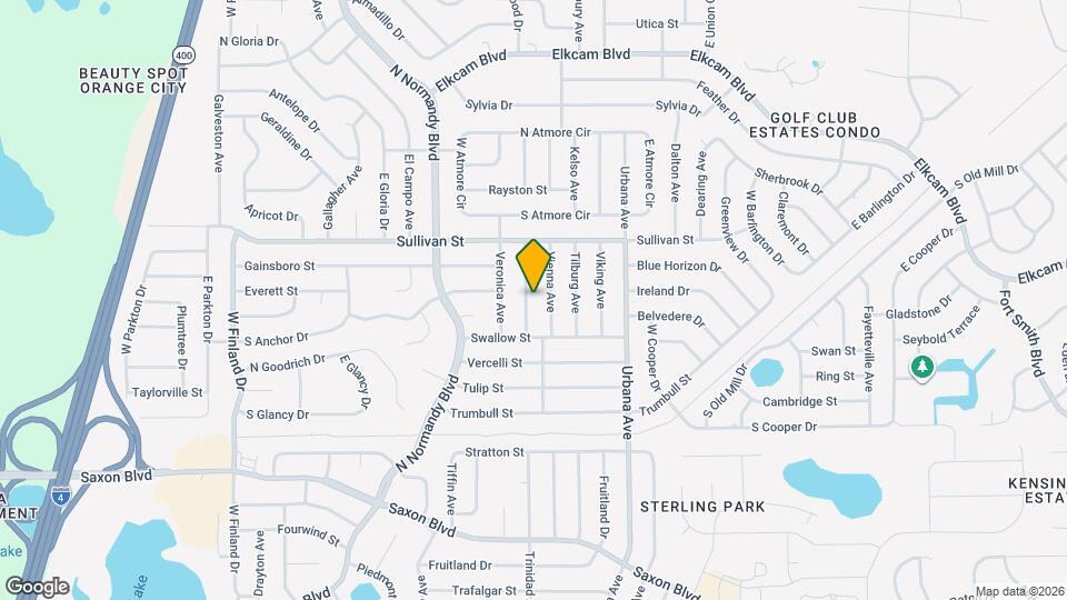 1921 Algonquin Ave Map and Location Details