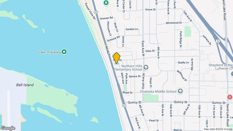 933 West Ave Map and Location Details
