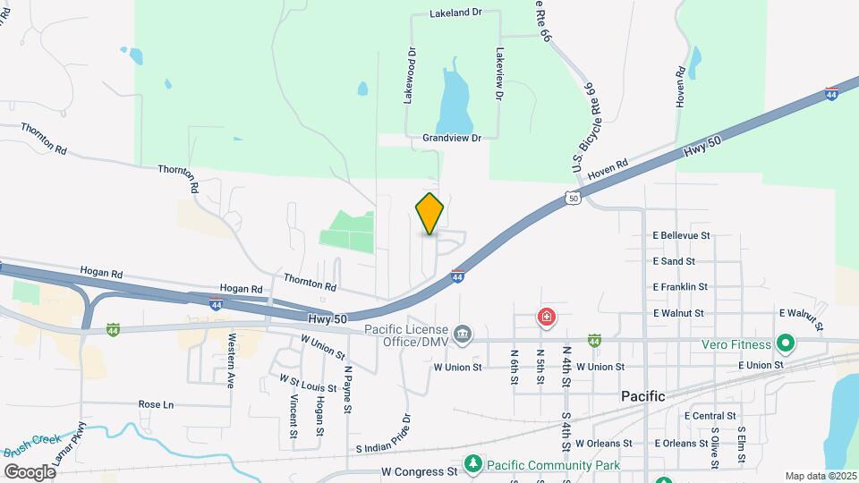 601 N Monroe St Map and Location Details