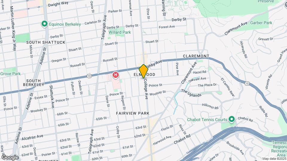 3012 College Ave Mapa y Detalles de la Ubicación