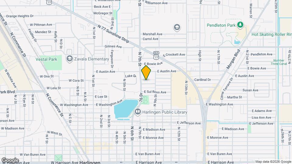 717 E Jim Hogg Ave Map and Location Details