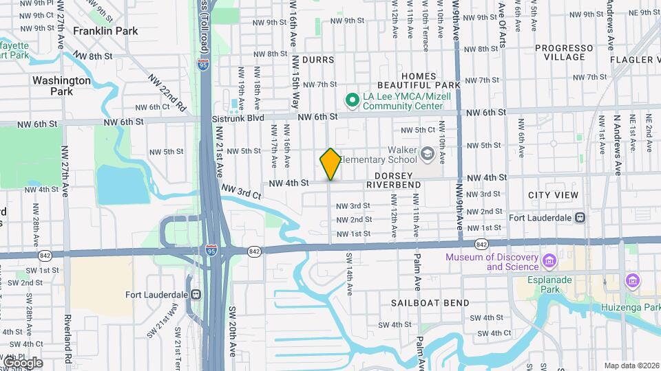 1448 NW 4th St Map and Location Details