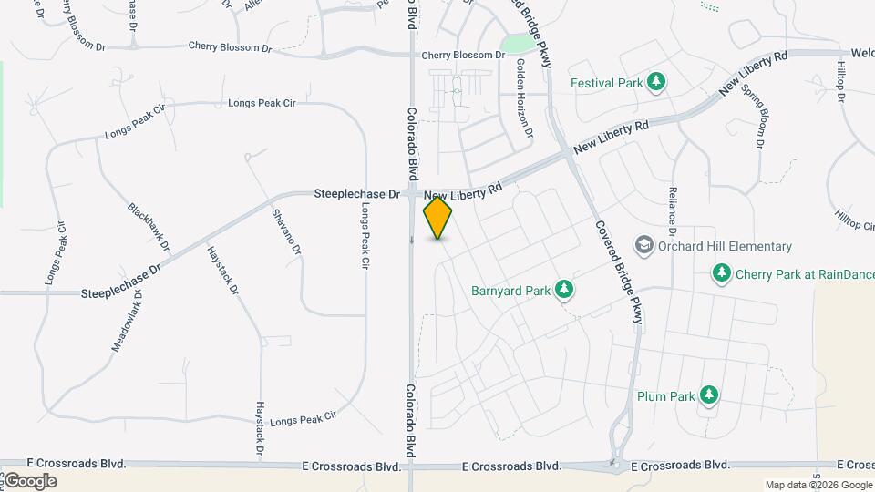 2016 Moon Rise Dr Map and Location Details