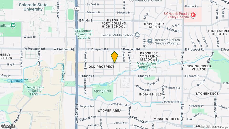 1710 Whedbee St Map and Location Details