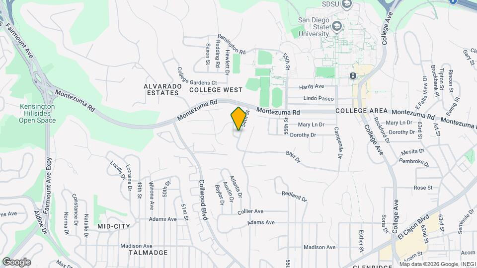 5002 54th St Map and Location Details