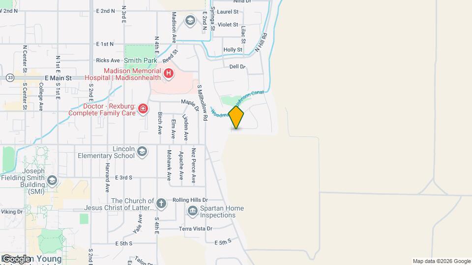 624 Centennial Loop Map and Location Details