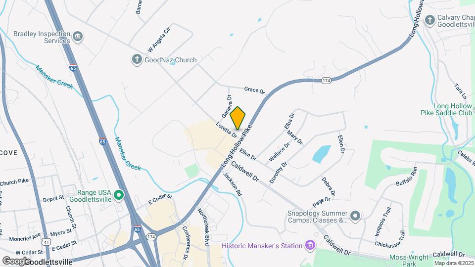 101 Loretta Dr Map and Location Details