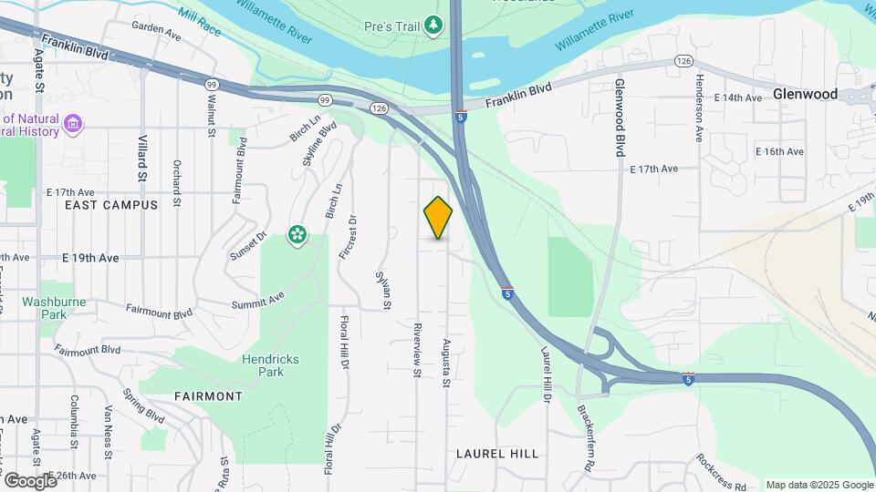 2765 E 18th Ave Map and Location Details