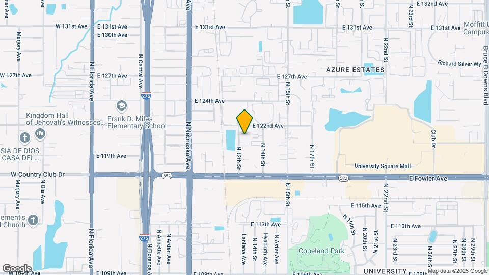 11733 N 12th St Map and Location Details