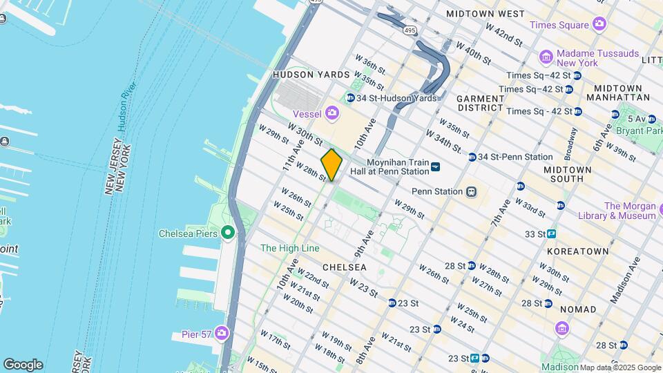 311 Tenth Ave Mapa y Detalles de la Ubicación