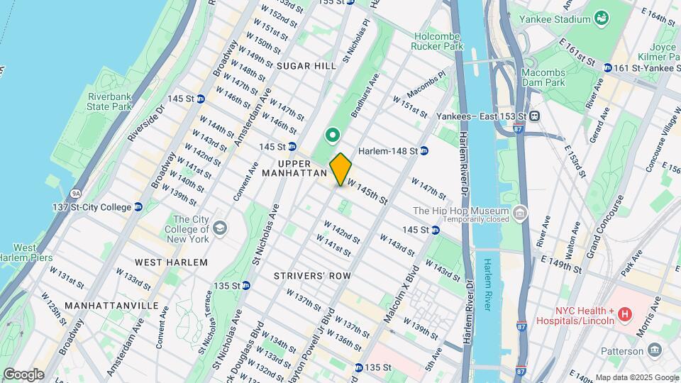 2710 Frederick Douglass Blvd Mapa y Detalles de la Ubicación