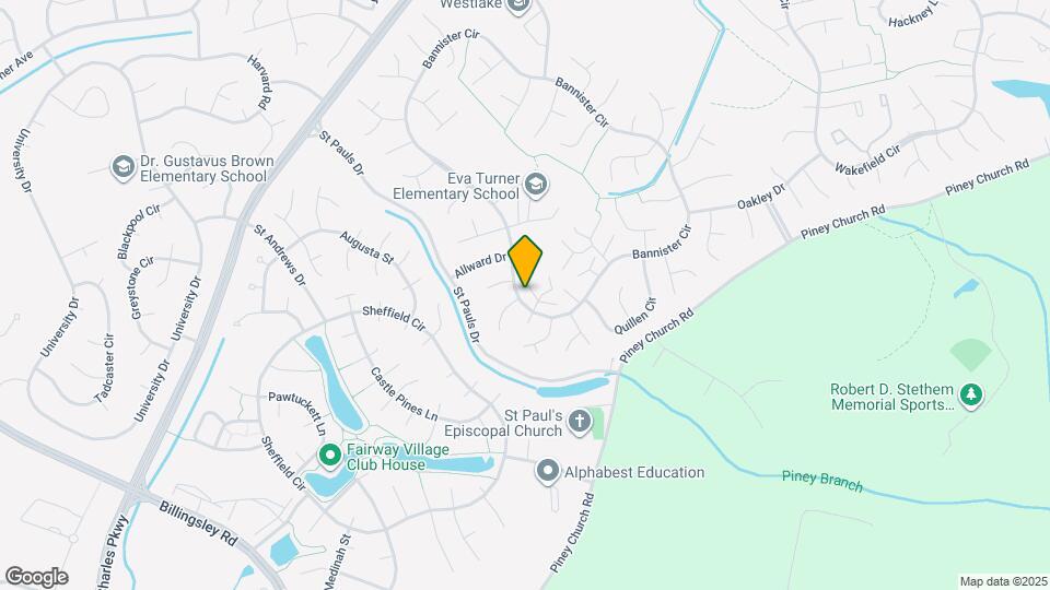 5124 Shawe Pl Map and Location Details