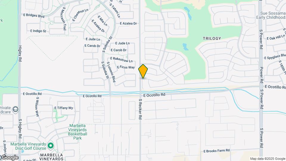 4015 E Sourwood Dr Map and Location Details
