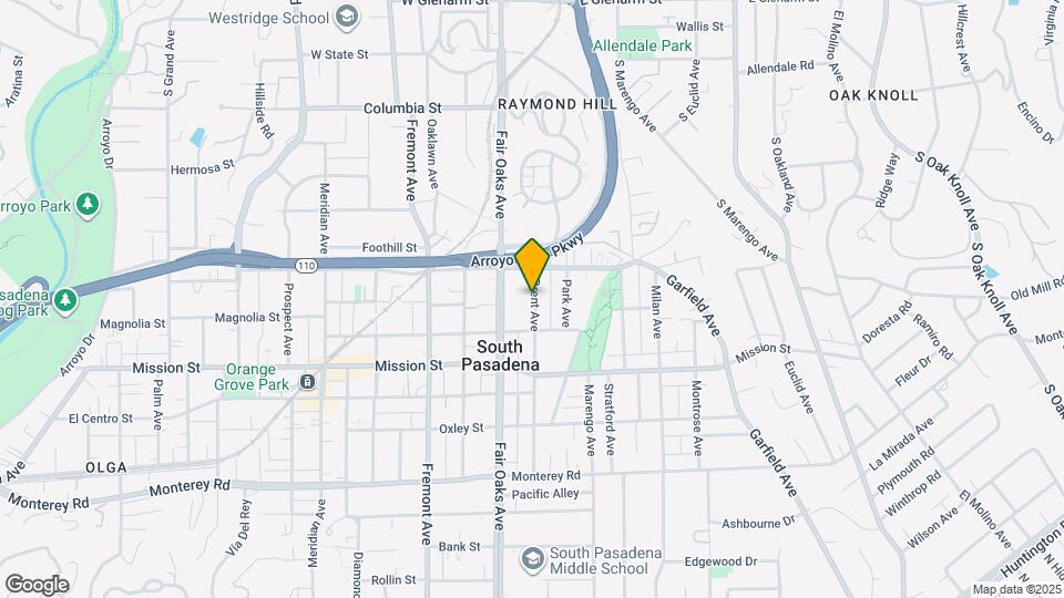 707 Brent Ave, Unit Lower Map and Location Details