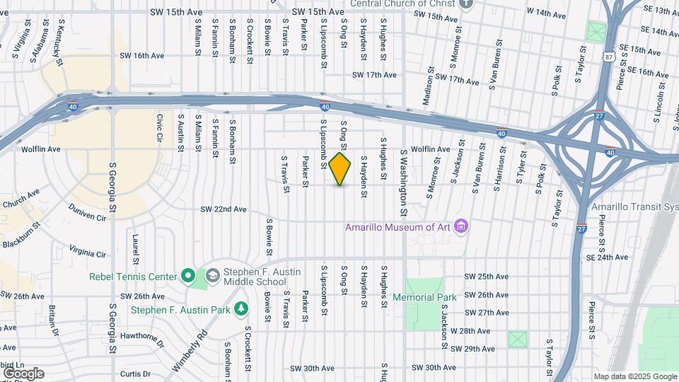 2102 S Ong St Map and Location Details