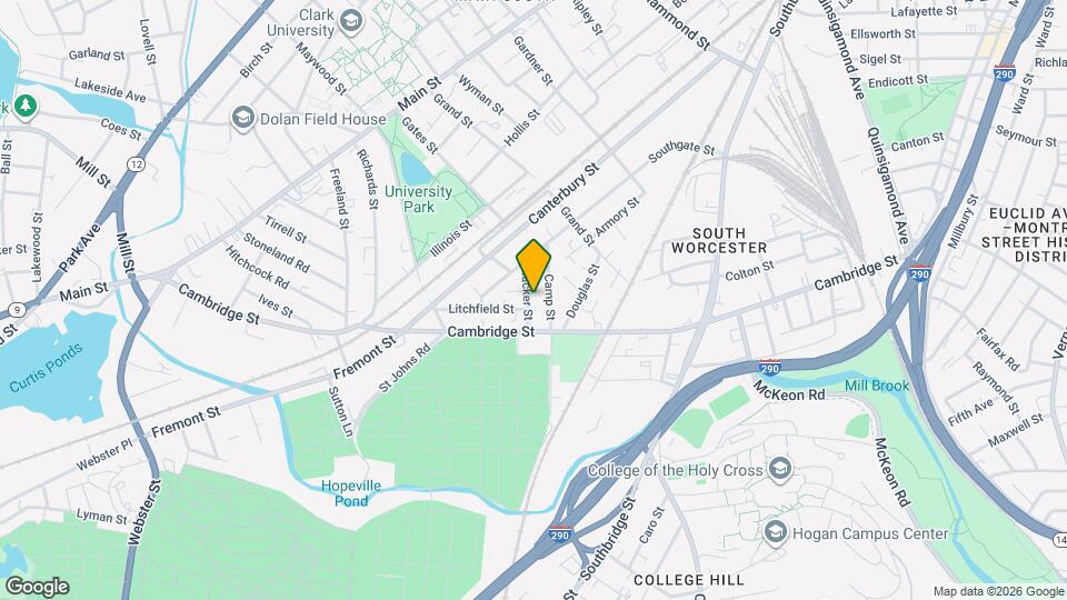 14 Hacker St Map and Location Details