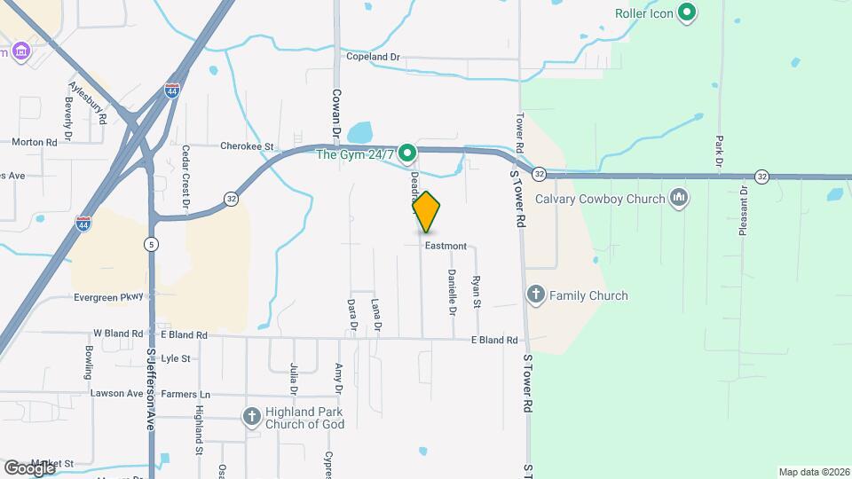 645 Eastmont Map and Location Details