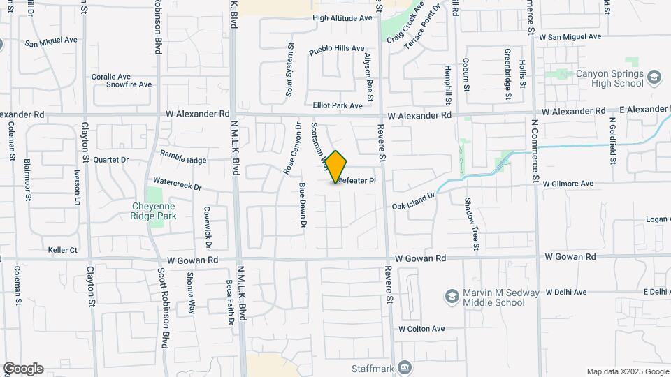 3747 Nairobi Ln Map and Location Details