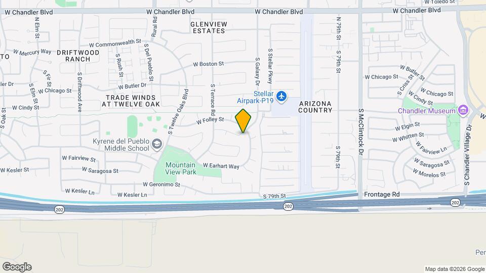 4583 W Elgin St Map and Location Details