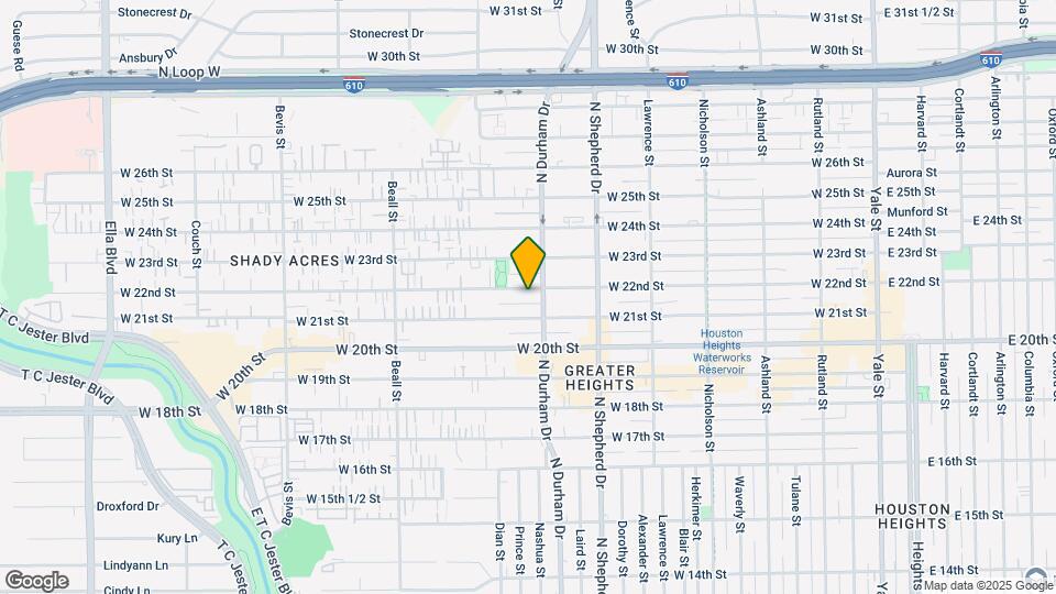 810 W 22nd St Map and Location Details