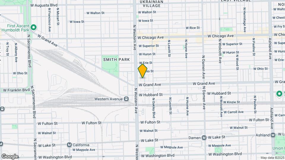 516 N Claremont Ave Map and Location Details