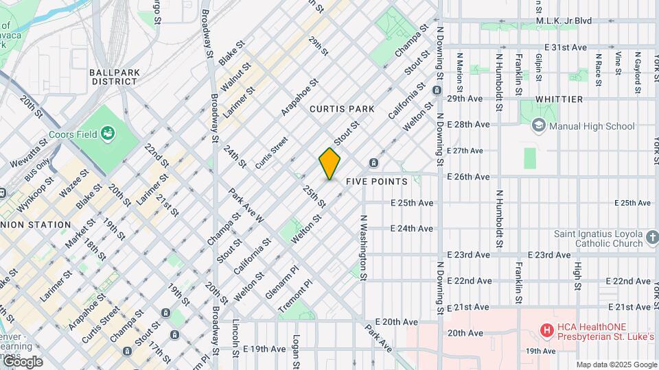 2546 California St Map and Location Details