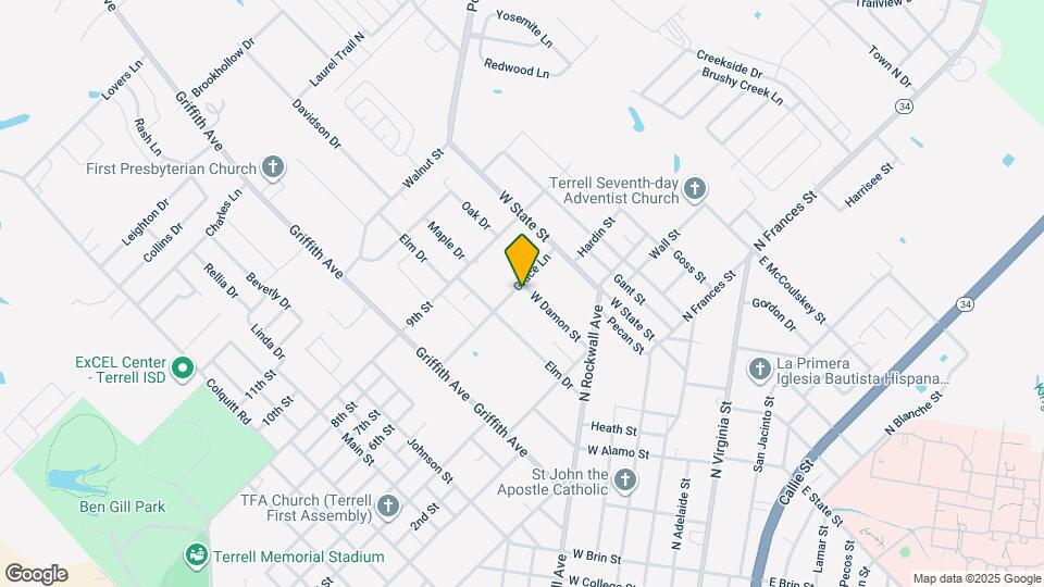 208 Grace Ln Map and Location Details