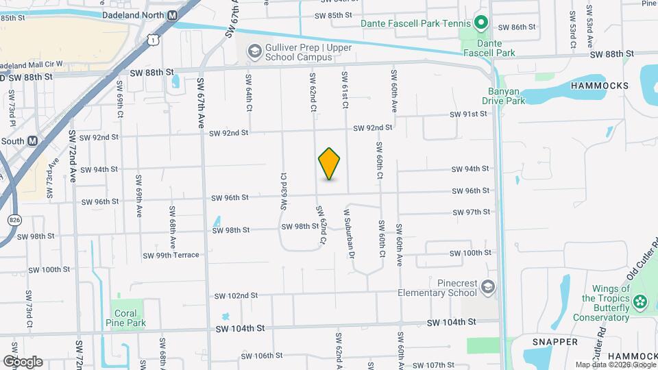 6201 SW 96th St Map and Location Details