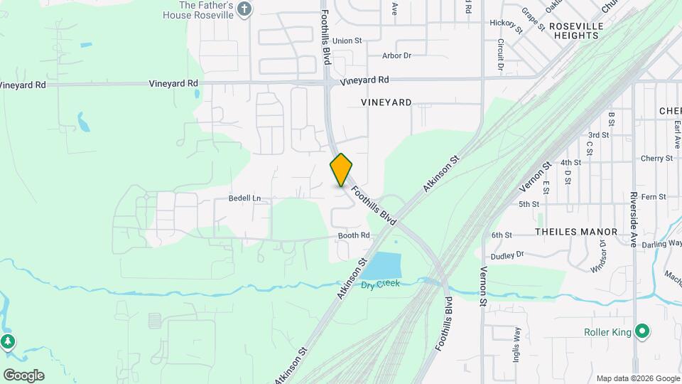 2163 Beatty Way Map and Location Details