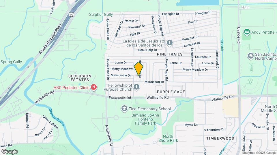 5711 Hopetown Dr Map and Location Details