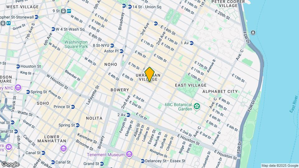 330 East SIXTH Street Map and Location Details