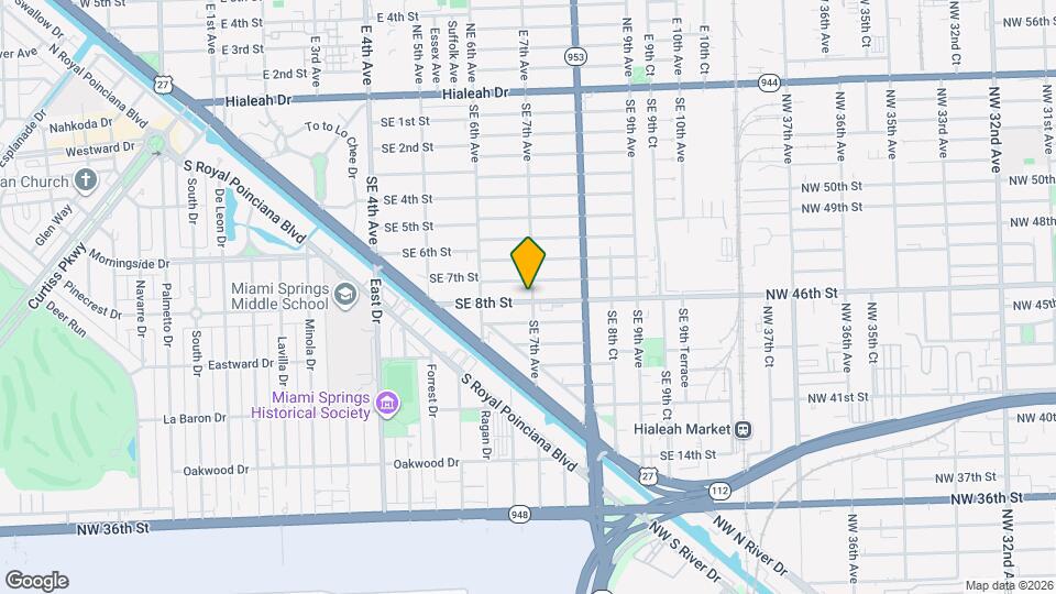 760 SE 7th Ave Map and Location Details