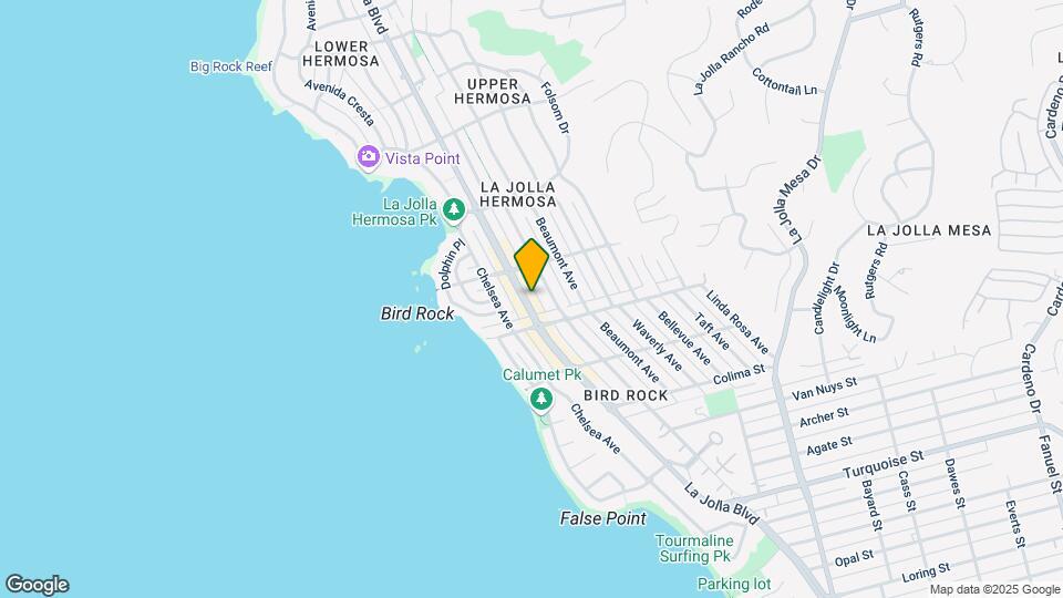5639 La Jolla Blvd Map and Location Details