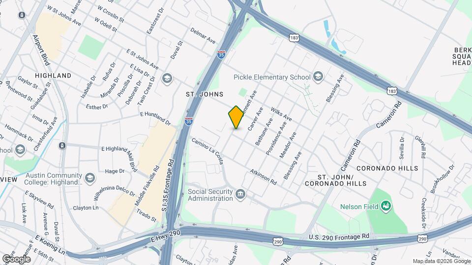 7003 Bennett Ave Map and Location Details