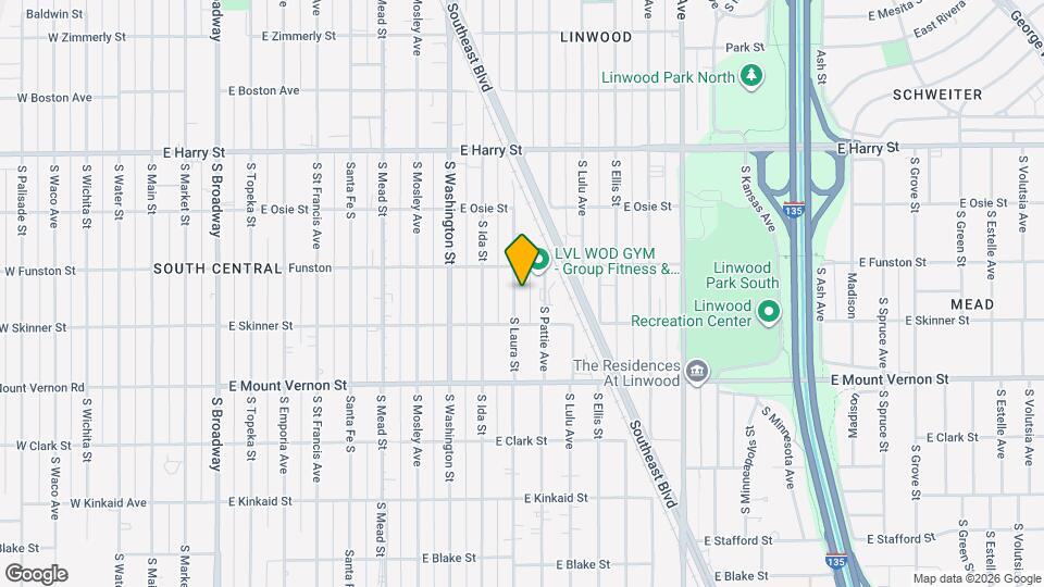 1826 S Laura St Map and Location Details