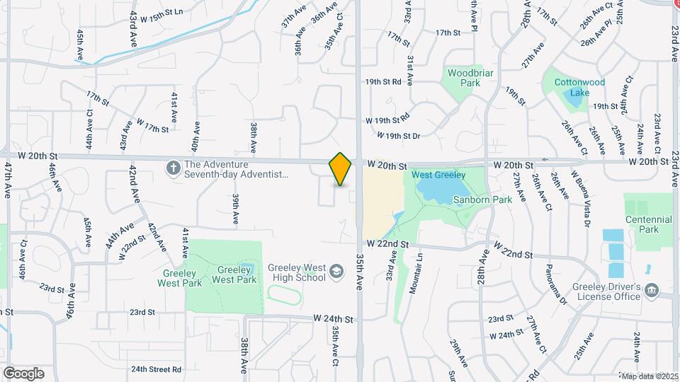 2088 35th Ave Ct Map and Location Details