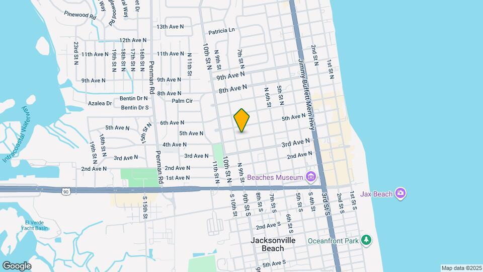 819 4th Ave N Map and Location Details