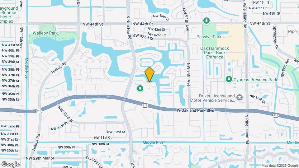 9731 NW 37th St Map and Location Details