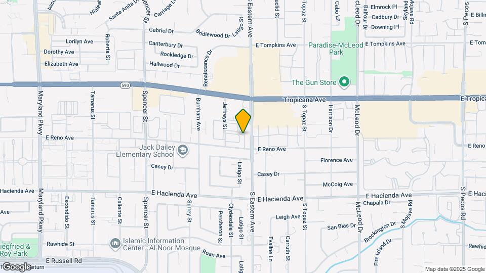 5064 Jeffreys St Map and Location Details