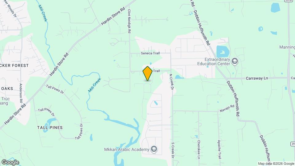 10216 Badger Run Ln Map and Location Details
