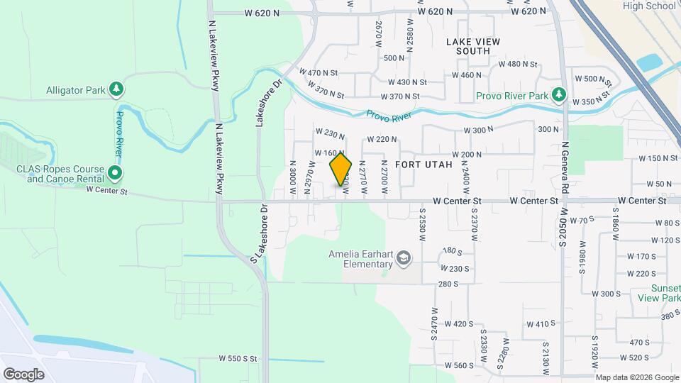 2858 W Center St Map and Location Details